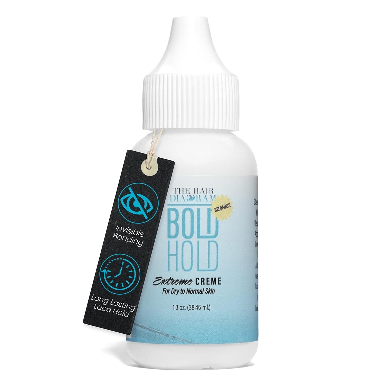 Hair System Adhesive: Bold Hold Extreme Creme, Strong, Non-Toxic, Humidity Proof