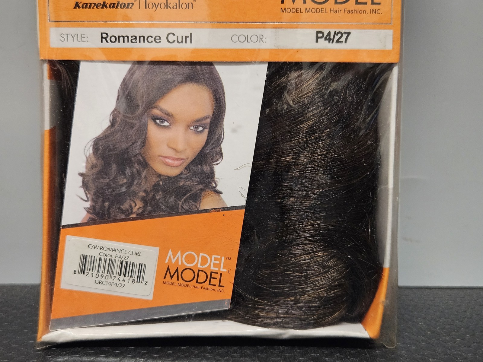 Model Model Hair Fashion Glance Weave Romance Curl Color P4/27