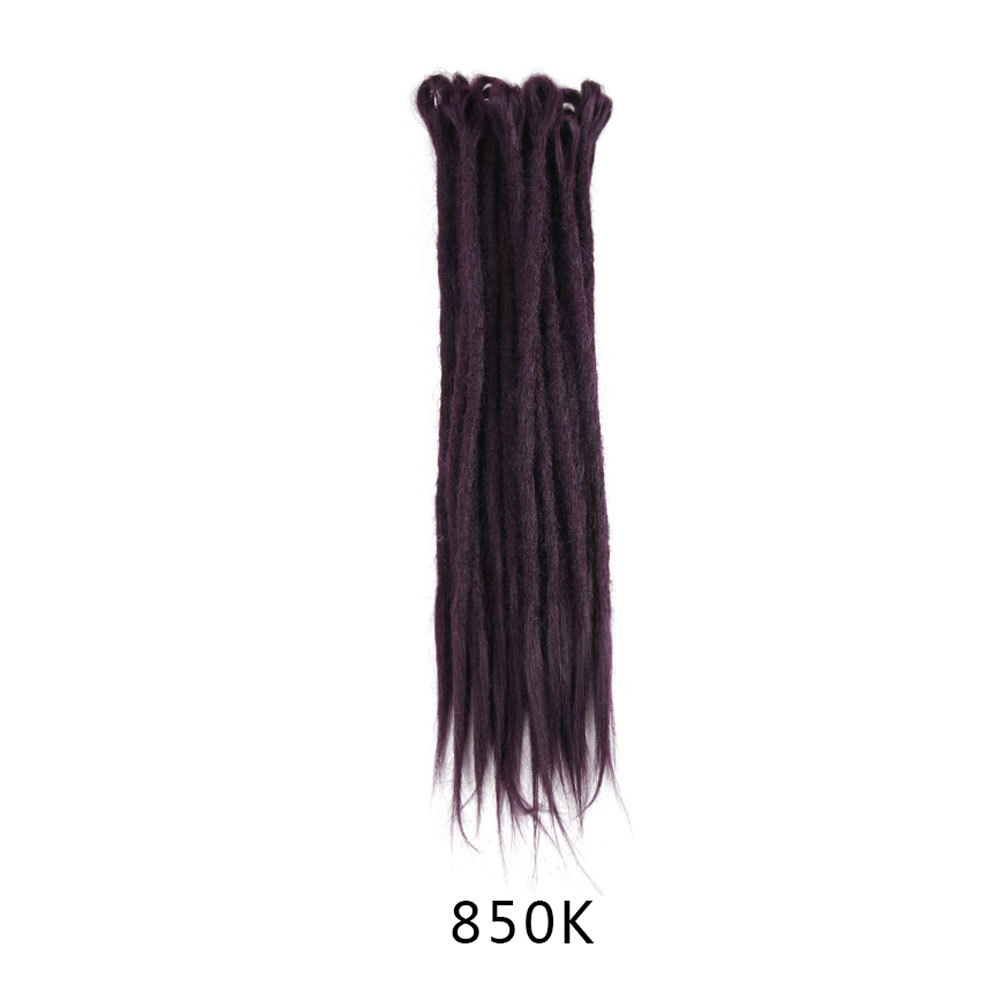 20in Ombre Dreadlocks Extensions Crochet Braiding Hair Dreads Locs Synthetic New