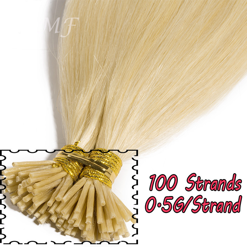 Micro I Tip Real Remy Human Hair Extensions Pre-Bonded Keratin 18″20″22″24″ USPS