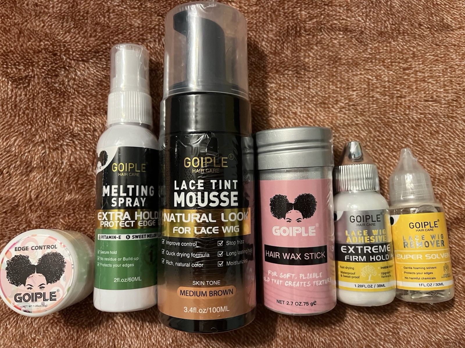 Goiple Hair Edging And Lace Wig Care Kit
