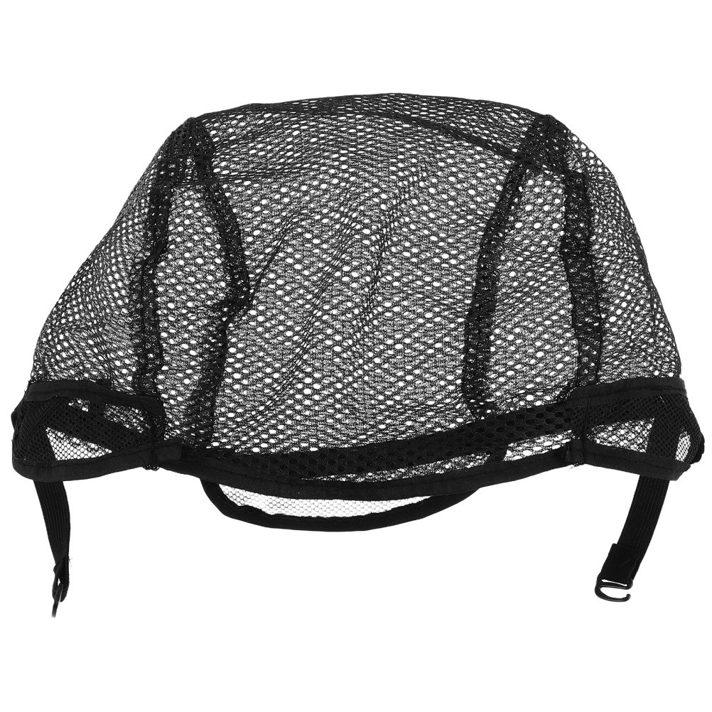 2Pcs Black Reusable Wig Net Caps Adjustable Mesh Hair Nets for Wig Making