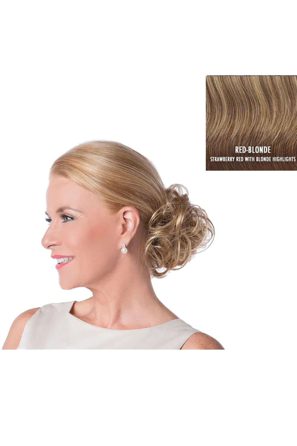 Toni Brattin Twist Finale Hair Piece Red Blonde