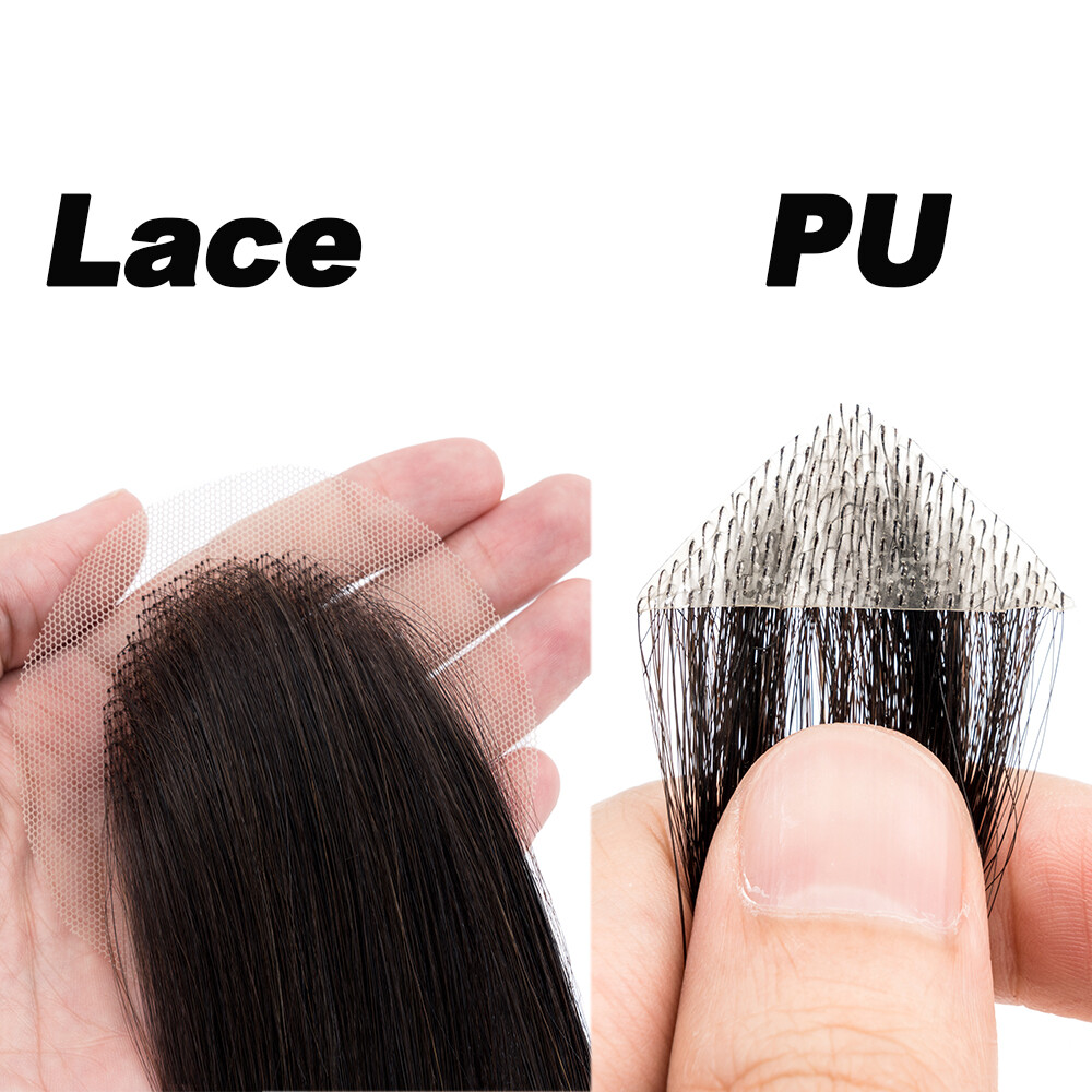 Full Lace / Skin Cover-up Human Hair Patches Patch Hairpiece for Alopecia Areata