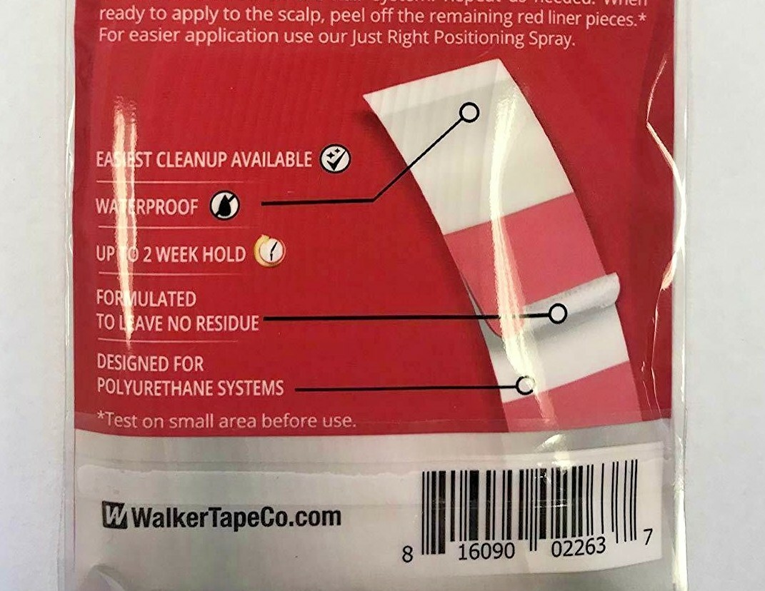 Walker Sensi-Tak_ Double Sided Tape Tabs MINIS_ 72 Tabs/36 Strips.