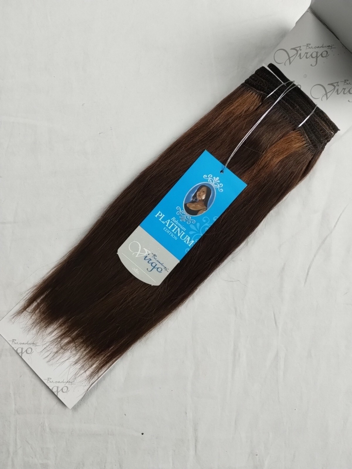 Broadway Virgo Bohemian Platinum Ed. 100% Human Hair Extension Silky 10 P4/30
