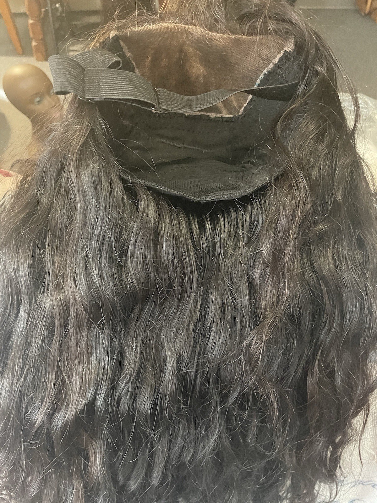 5×5 Raw Custom Indian Lace Closure Wig-26”