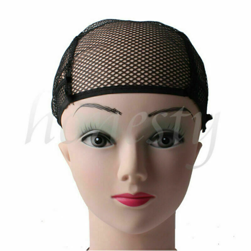 3PCS Wig Cap for Making Wigs with Adjustable Straps Breathable Mesh Weaving
