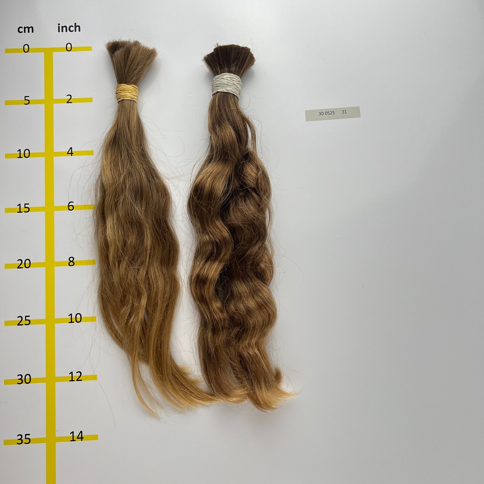 European hair, cut hair, raw hair, Light Blonde, 12”-14”, min. 100 gr.,virgin