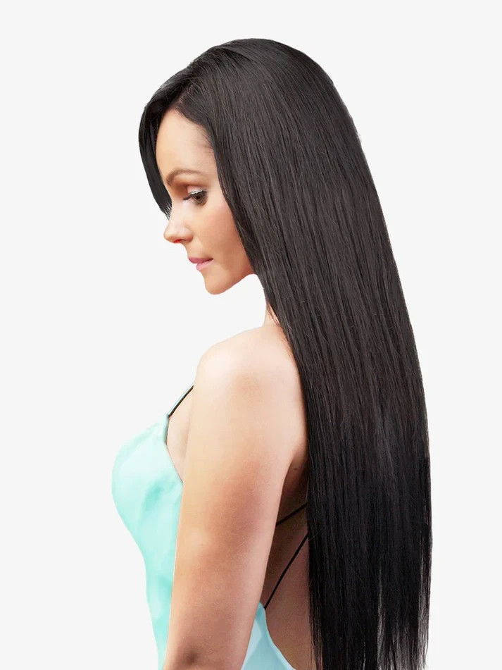 Bohyme Gold Machine-Tied Weft Silky Straight Remi Human Hair 18″ color 2