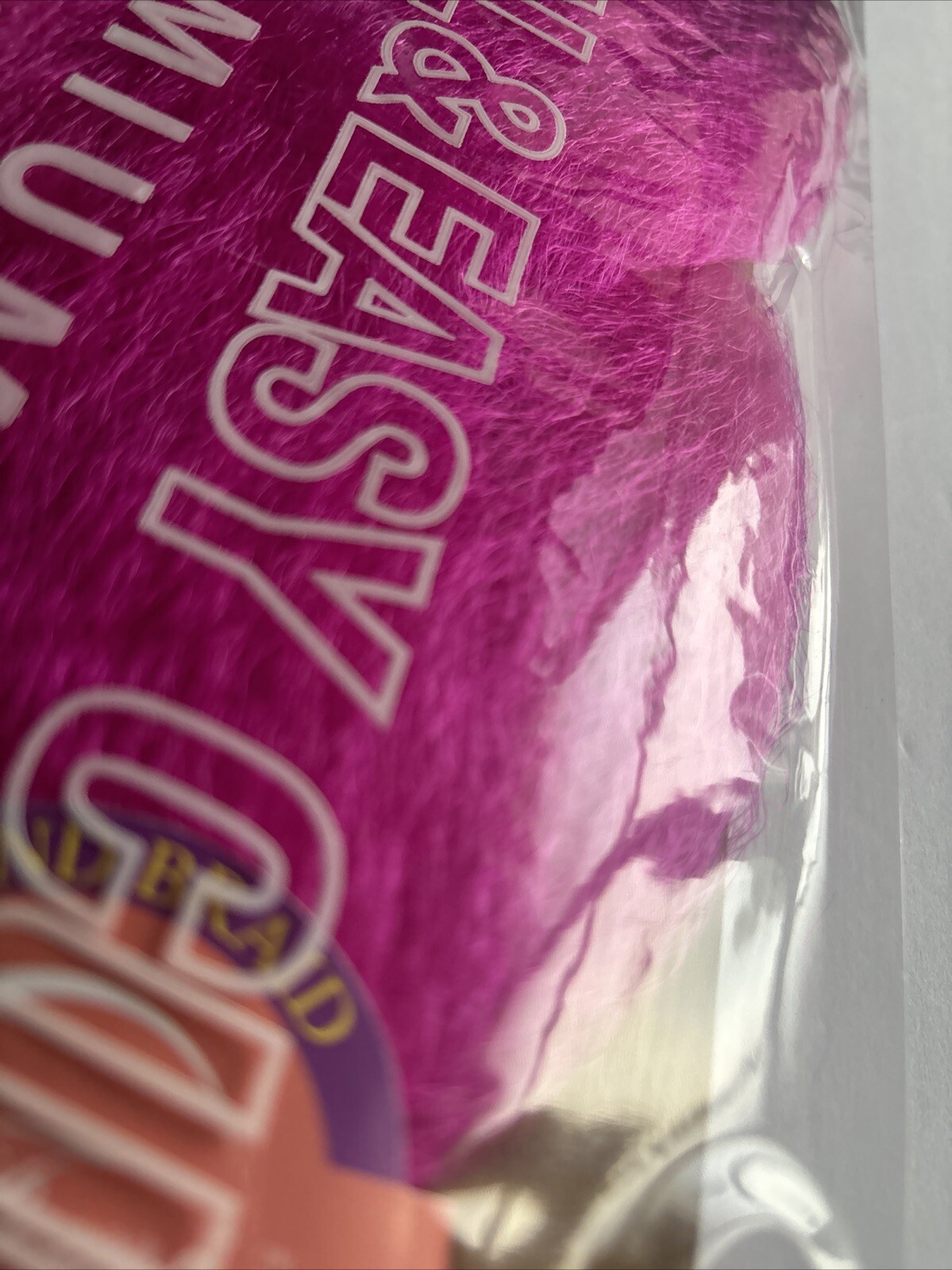 jumbo braid premium soft hair. Remy Feeling Plum Colored Ombré TT1B/plum