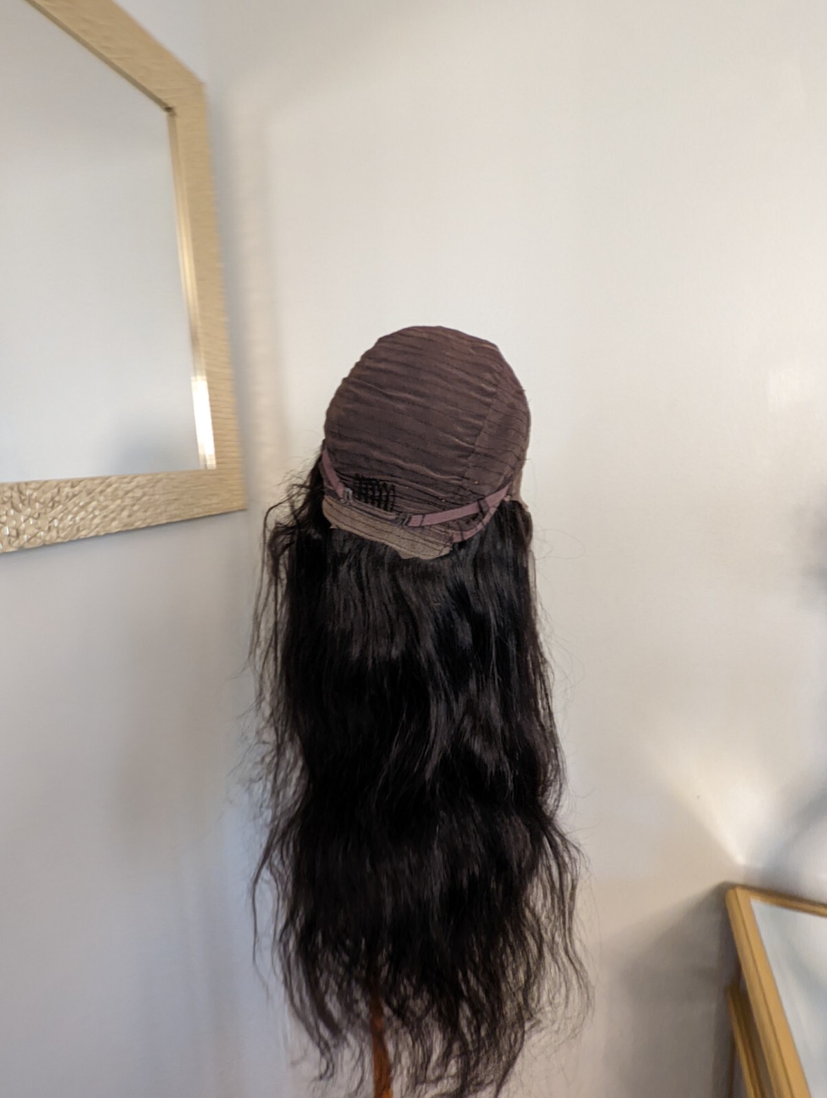 High Quality regular Top 24 to 26″ straight 100% Virgin Human Hair Lace Wig