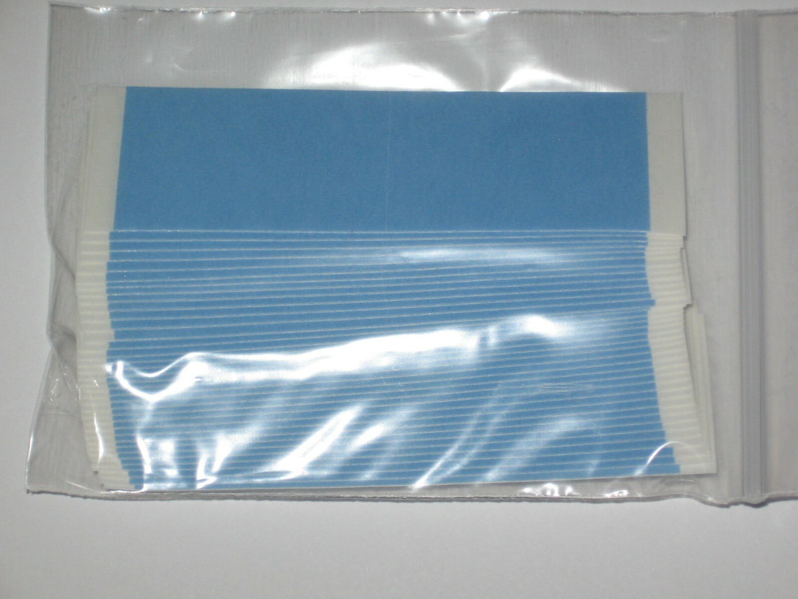 Walker Blue Liner Lace Front Support 1″x 3″ Straight Strip Tape / 36pcs/bag NEW.