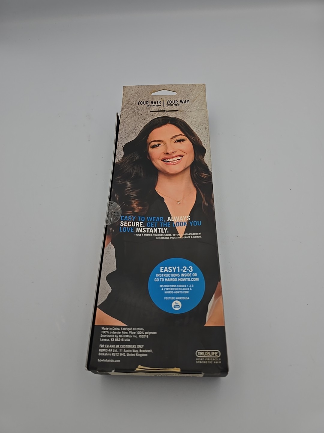 Hairdo 16″ Extension 3/4 Cap Clip-in Extension R10 Chestnut/Light Brown