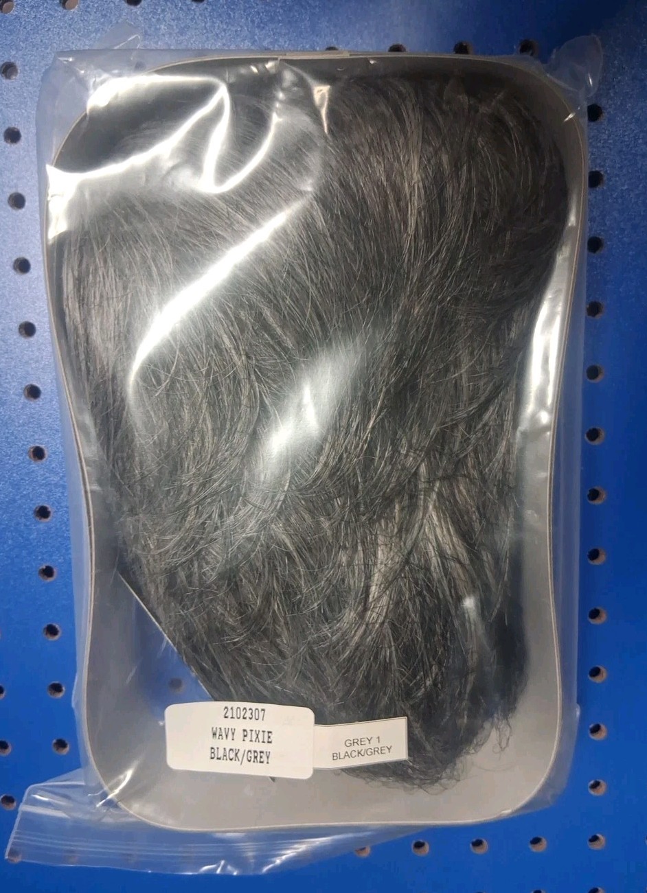 Luxhair Wavy Pixie Black/Grey