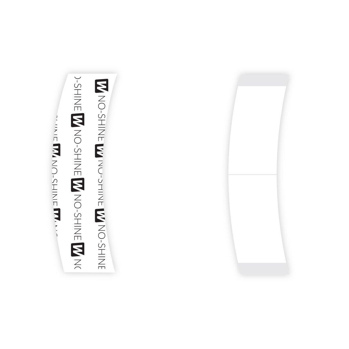 Walker No Shine C Contour Double Sided Wig Toupee Hair System Tape 108 PCS