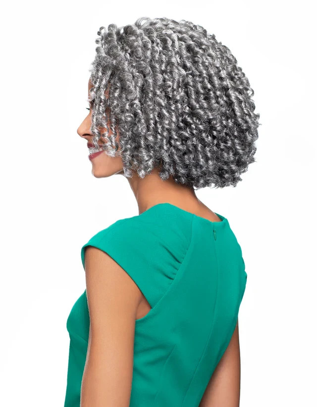 Foxy Silver Maddie Wig, Stylish and Natural-Looking Synthetic Wig