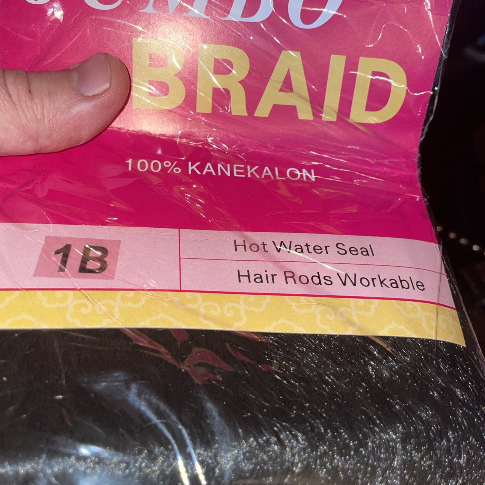 Victoria Jumbo Braid 1B 100% Kanekalon Lot Of 5