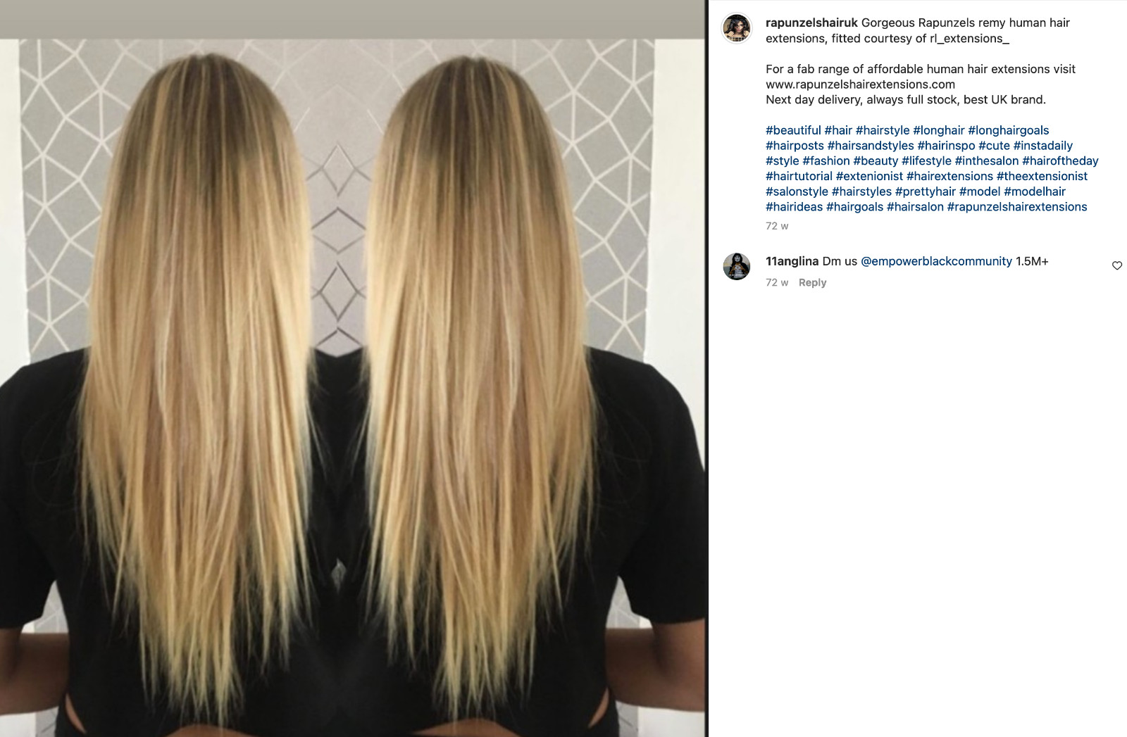 Nano tipped QUALITY RAPUNZELS SALON HAIR nano bead remy straight 20″ 1 GRAM