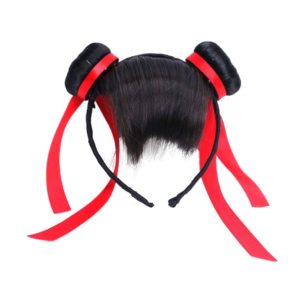 Nezha Hair Band Hairpin Wig Ball Hair Accessories JQ
