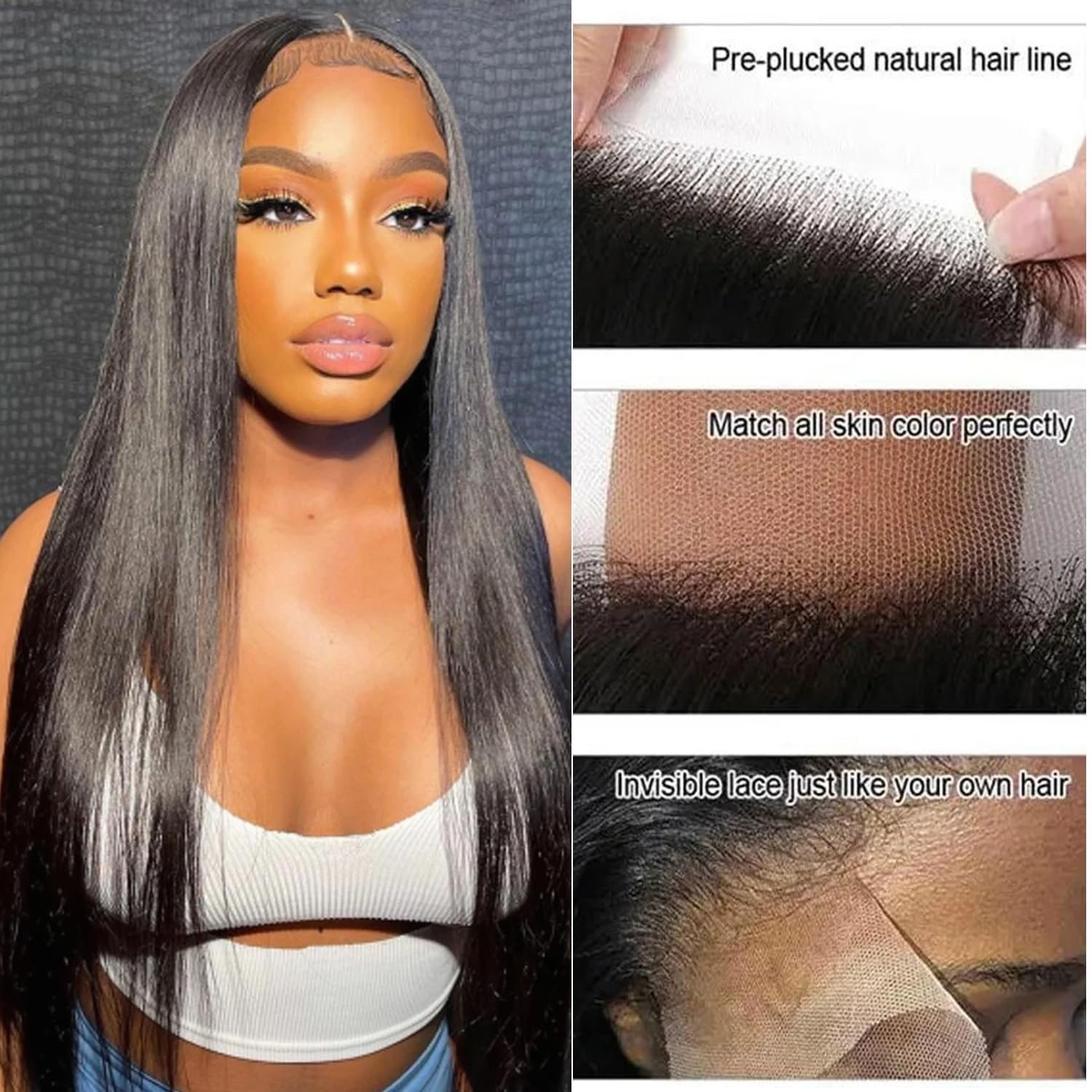 Breathable 13×4 HD Lace Closure | 12A Brazilian Virgin Hair for Versatile Styles