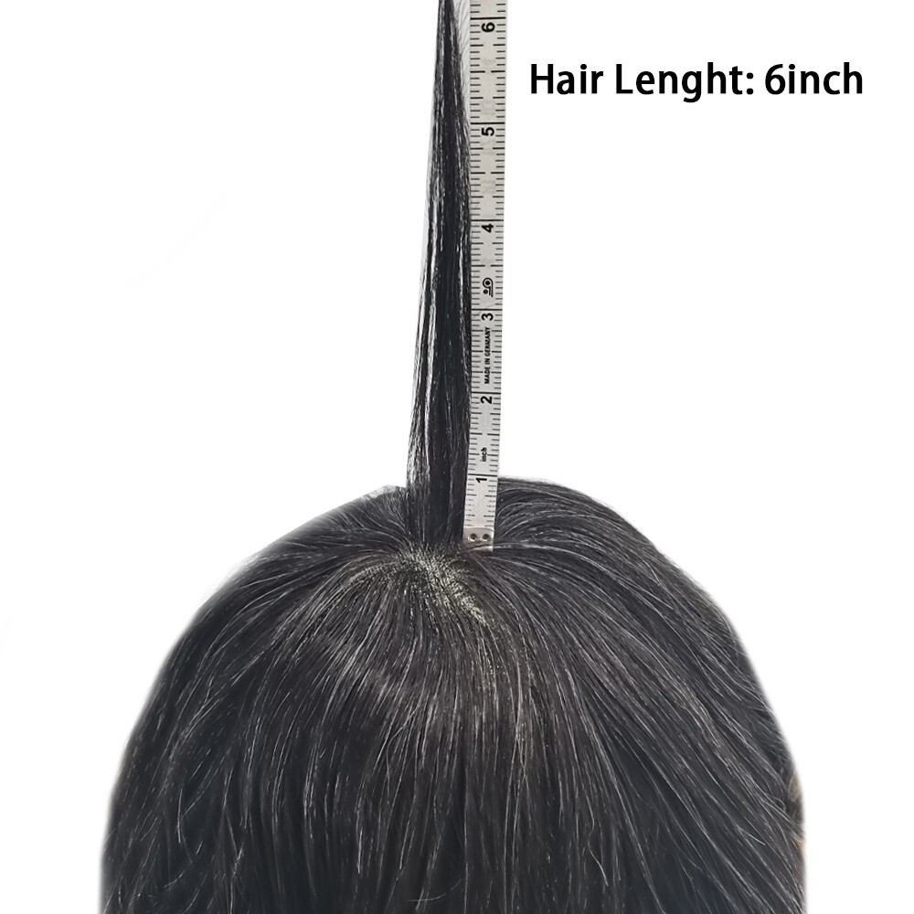 Mens Toupee Hair Replacement System Lace Front Fine Mono Thin Skin Wig Hairpiece