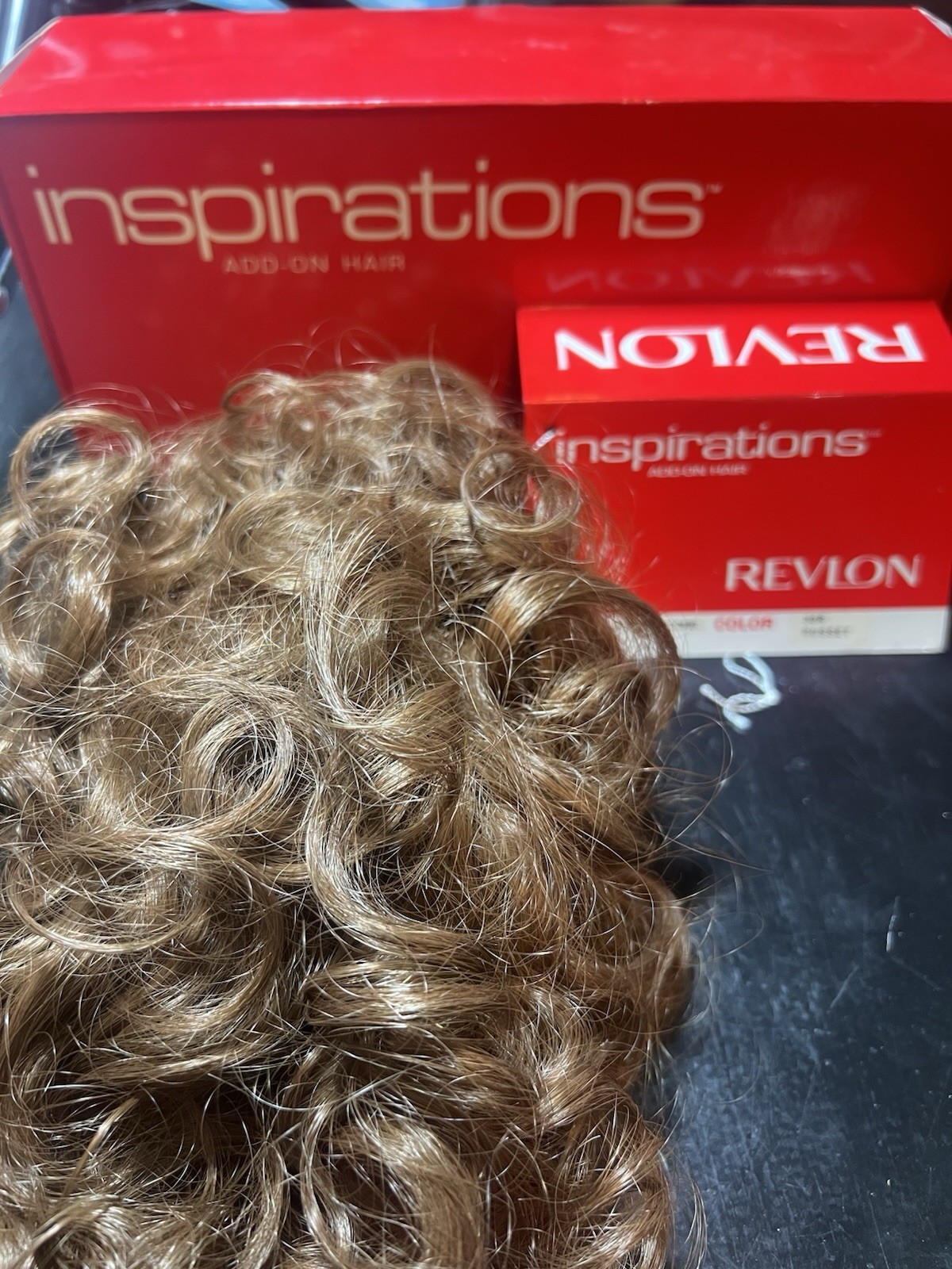 Revlon Style-Shorty Comb, Color-30R Russet 12” Vtg 1996 Hair Add On Inspirations