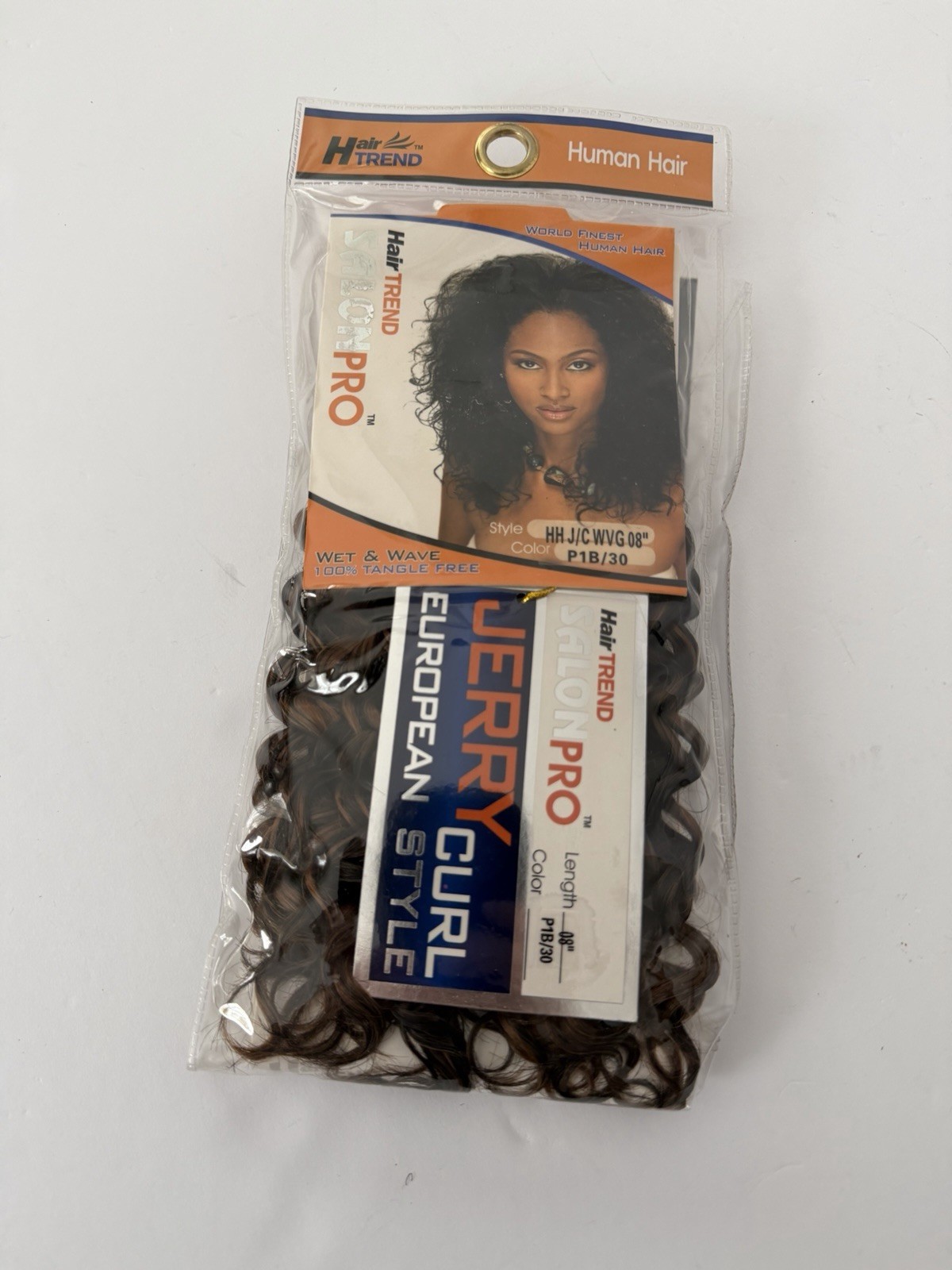 Hair Trend SalonPro Human Hair 8” Extensions P1B/30