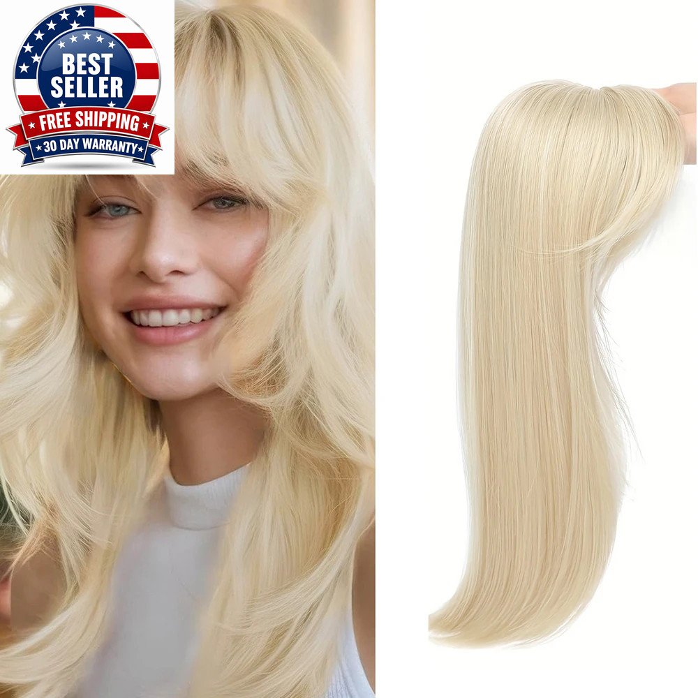 [22 Inch Straight Wig Block] Elegant 22 Inch Women’S Straight Synthetic Wig Bloc