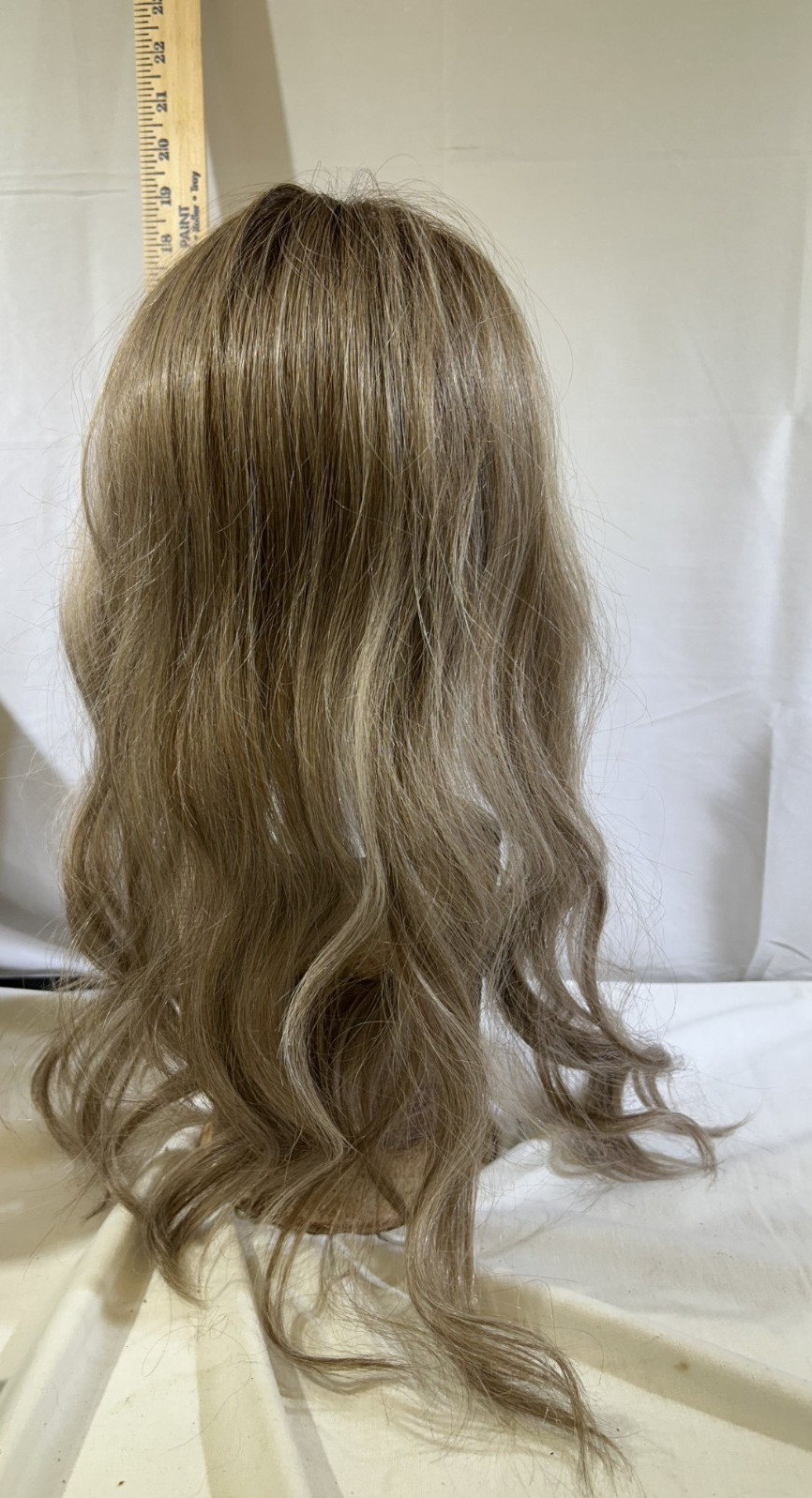 Lace Front Mono Top Wave 18 | Belle Tress British Milk Tea