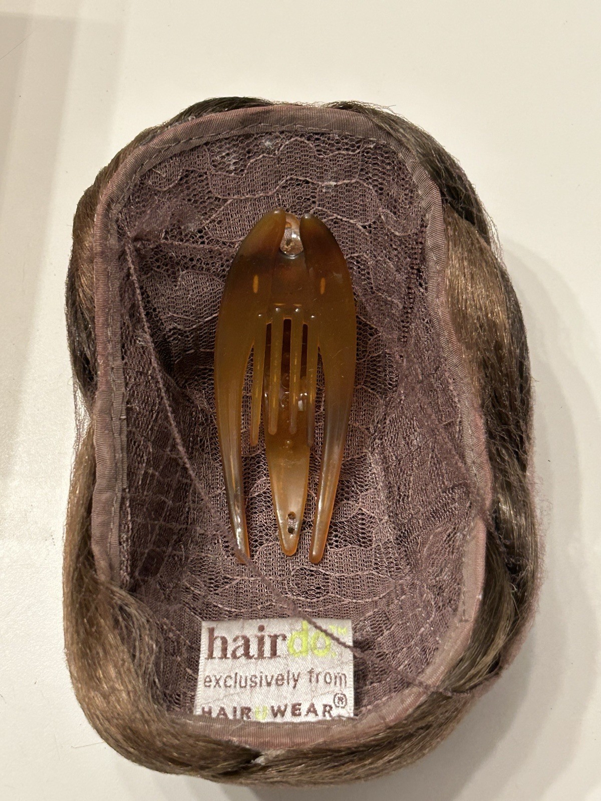 2 – HairDo Updo Hairuwear Clip-In Buns Jessica Simpson Ken Paves -Chestnut Toast