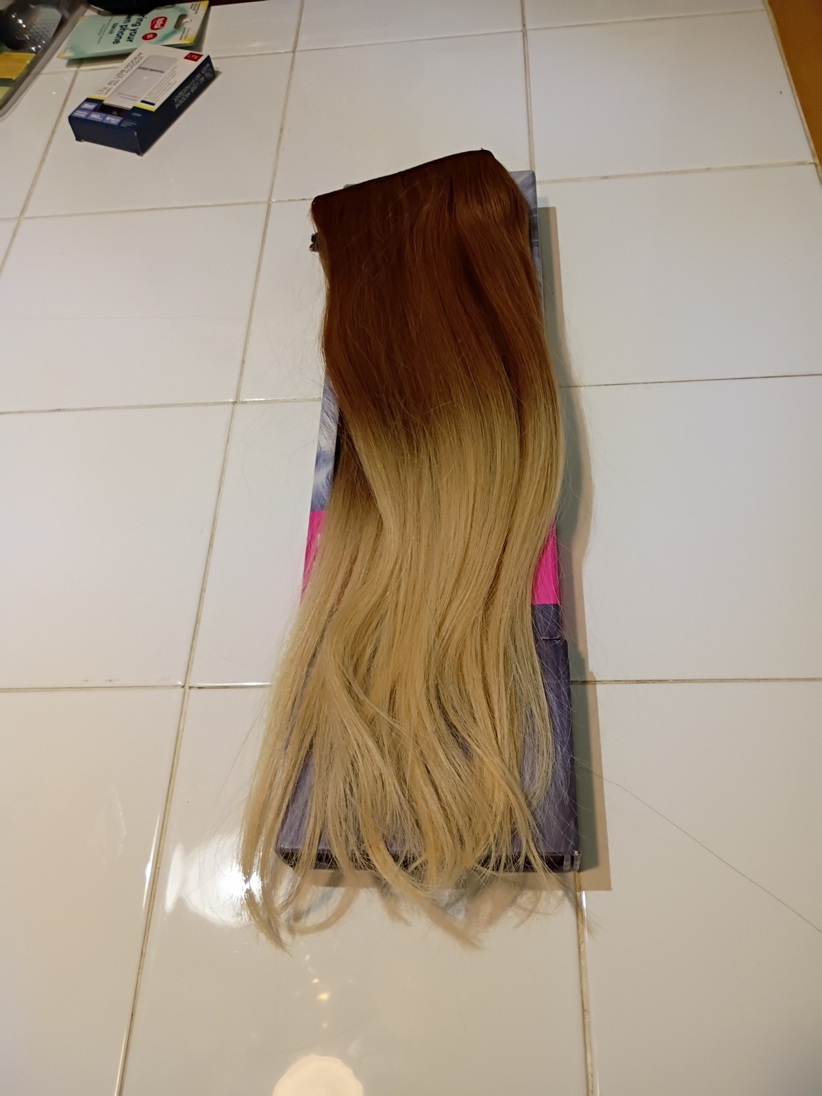 She Flip N Go By Shilo Hair Extension 16”-18” #T8/ 613.100% Remy Human Hair: