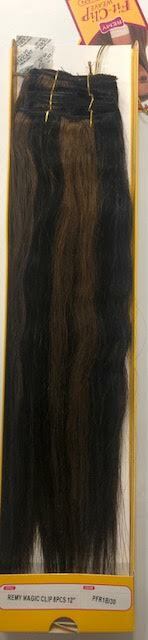 Janet Collection 100% Remy Human Hair MAGIC YAKY 8PCS CLIP IN EXTENSION