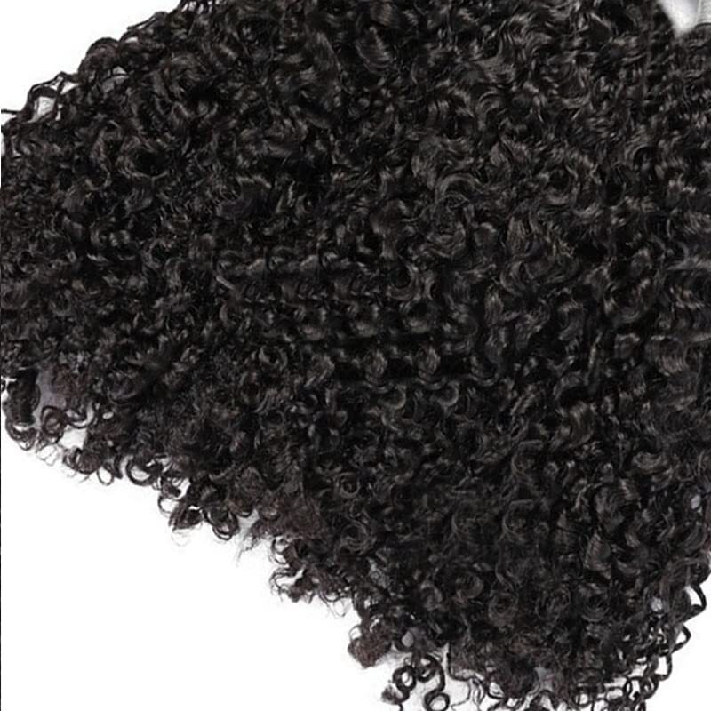 Sassy Curly Virgin Human Hair Bulk For Braiding No Weft Micro Braids Hair 100g
