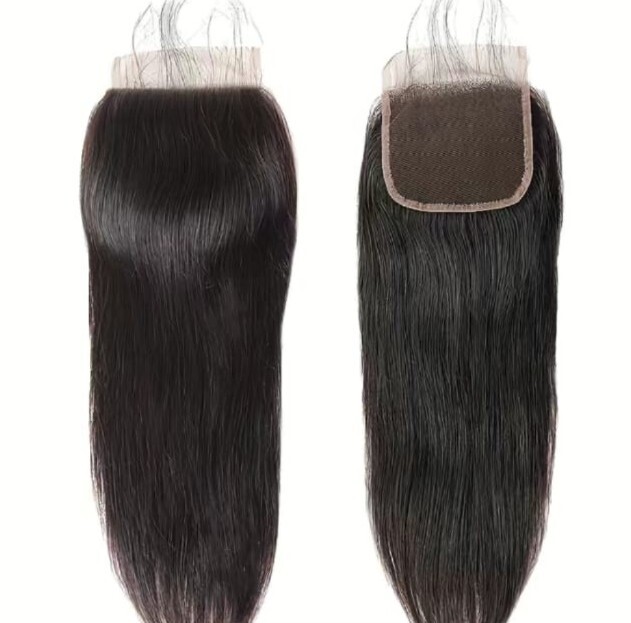 4″x4″ Free Part Lace Closure 100% virgin Human Hair 16 inches long