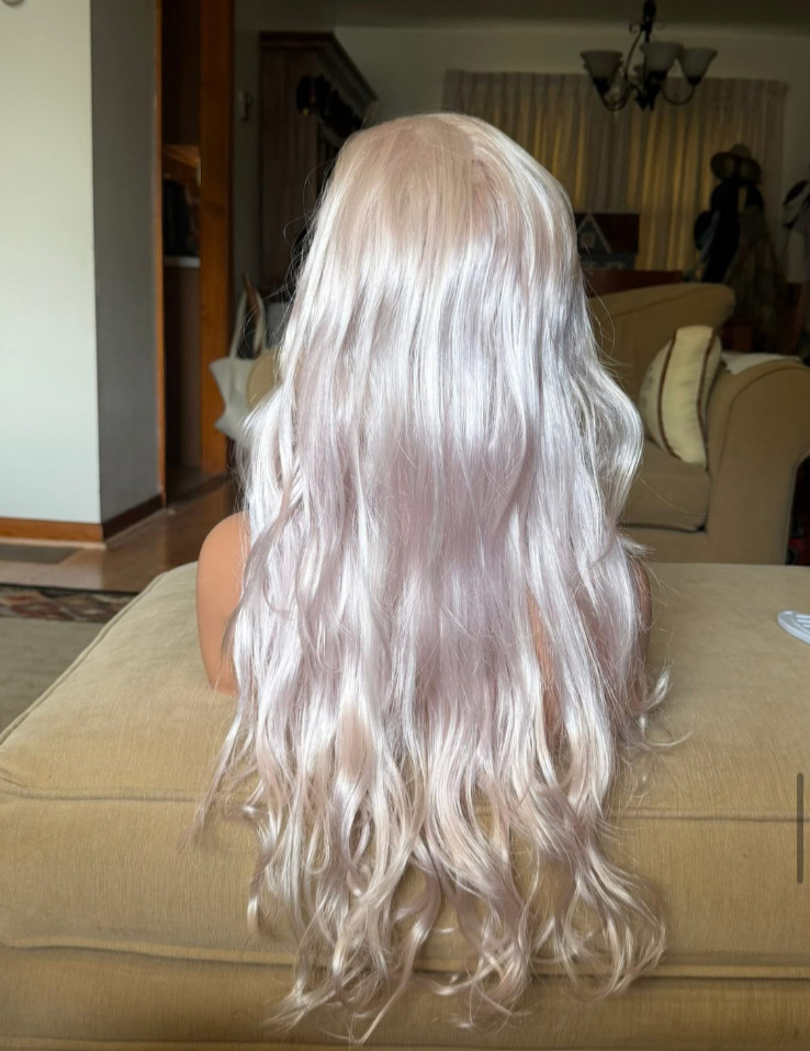 RYLEE Wig by RENE OF PARIS Pastel Pink NEWEST STYLE, Lace Front, Mono Part