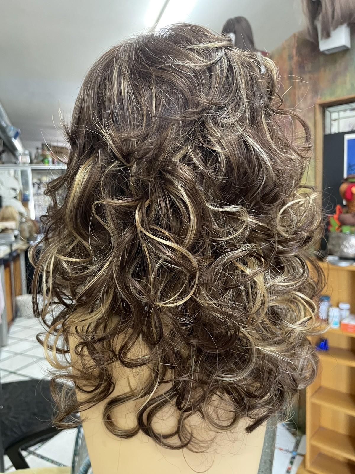 JESSICA WIG Estetica R8/26H Gold Brown+GoldBlond Hi Stretch Capless-Open Wefted