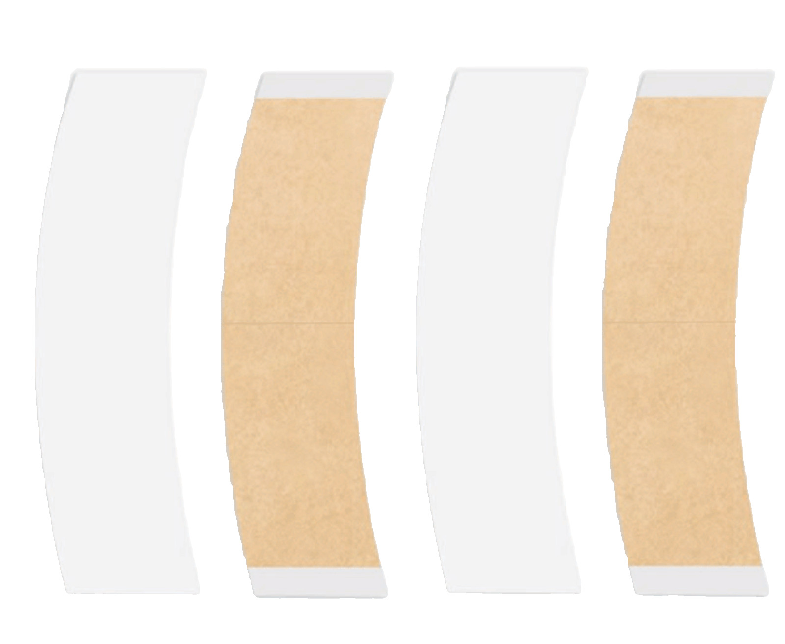 Walker Natural Hold Tape C Contour Double sided Wig Adhesive Tape 1-Pack -36 Pcs
