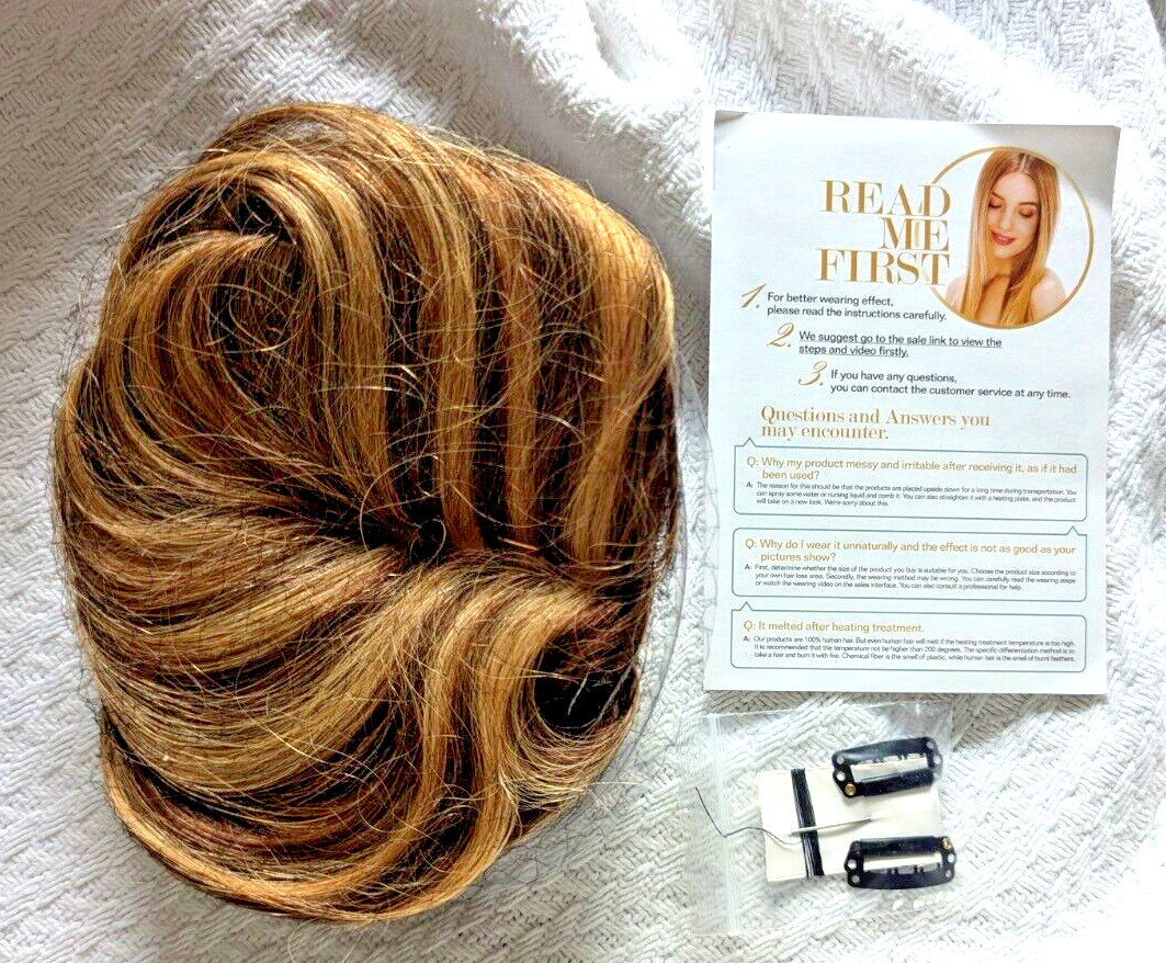 MY-LADY Human Hair Toppers for Women Real Remy Hair 130% Density 10″ Silk Base