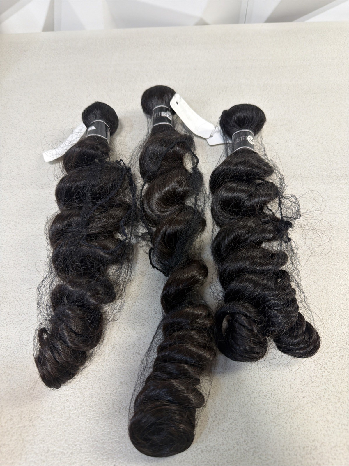 RAW HUMAN HAIR BUNDLES 100%HUMAN 30,32,34in
