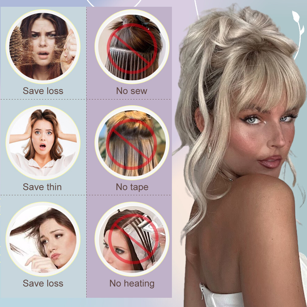 Extra Thick Messy Bun Piece Scrunchie Updo Rose Hair Extensions Natural As Human
