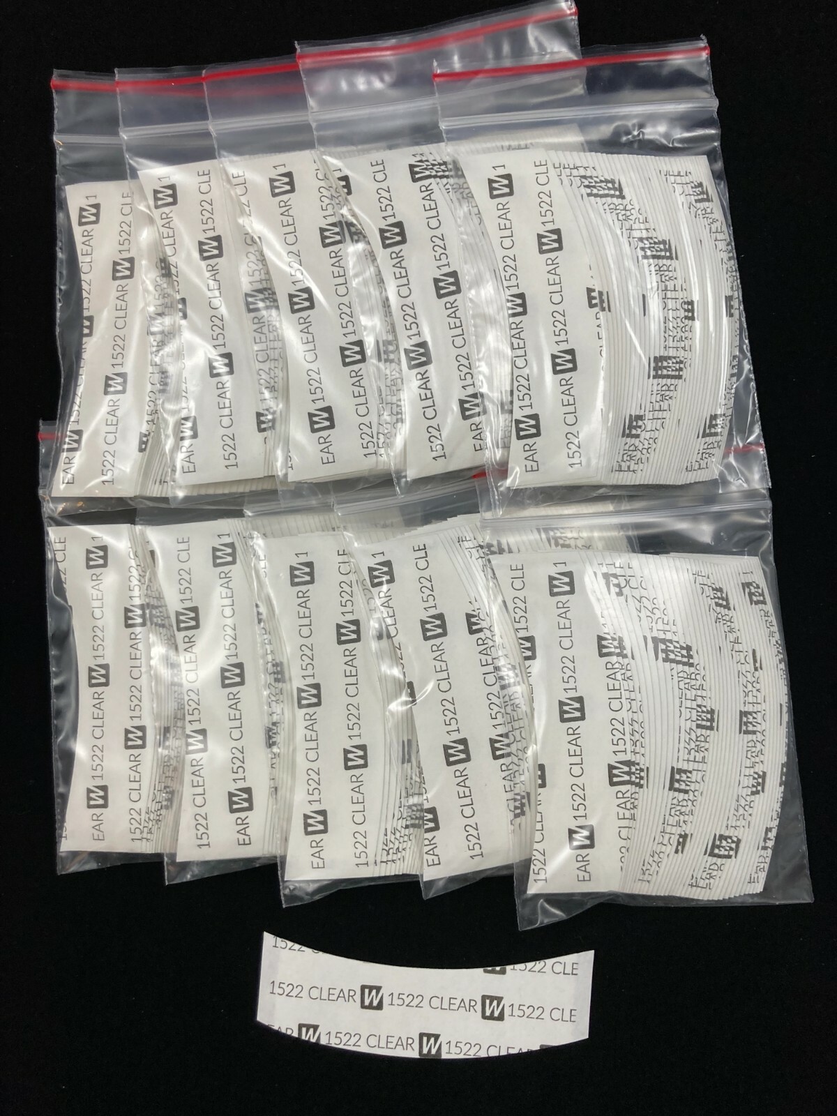 Walker 3M 1522 Hairpiece Tape 360 Pc C Contour Poly Wig Toupee 10 Packs PRIVATE