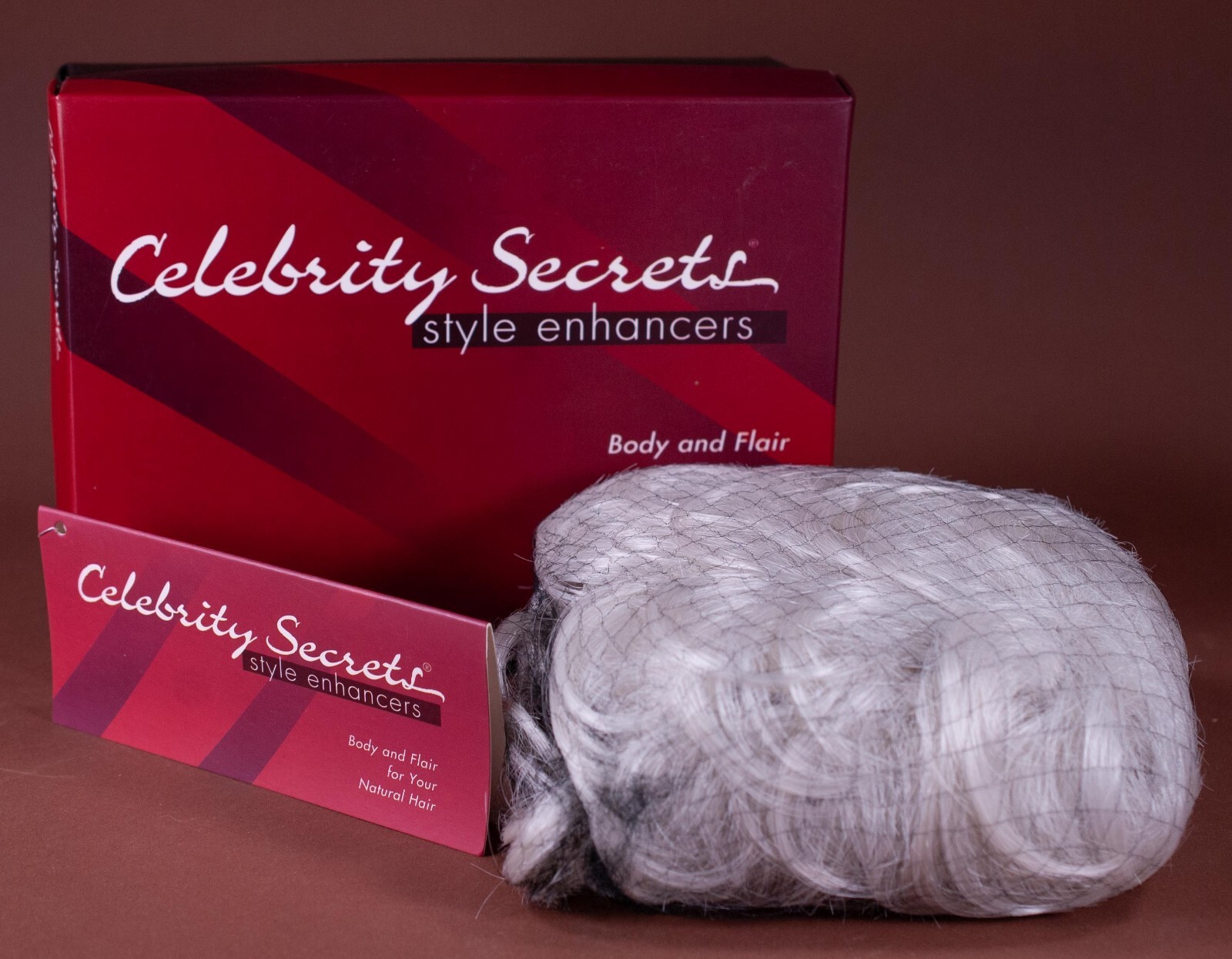 Celebrity Secrets Style Enhancer Wig Harmony #60 White Grey