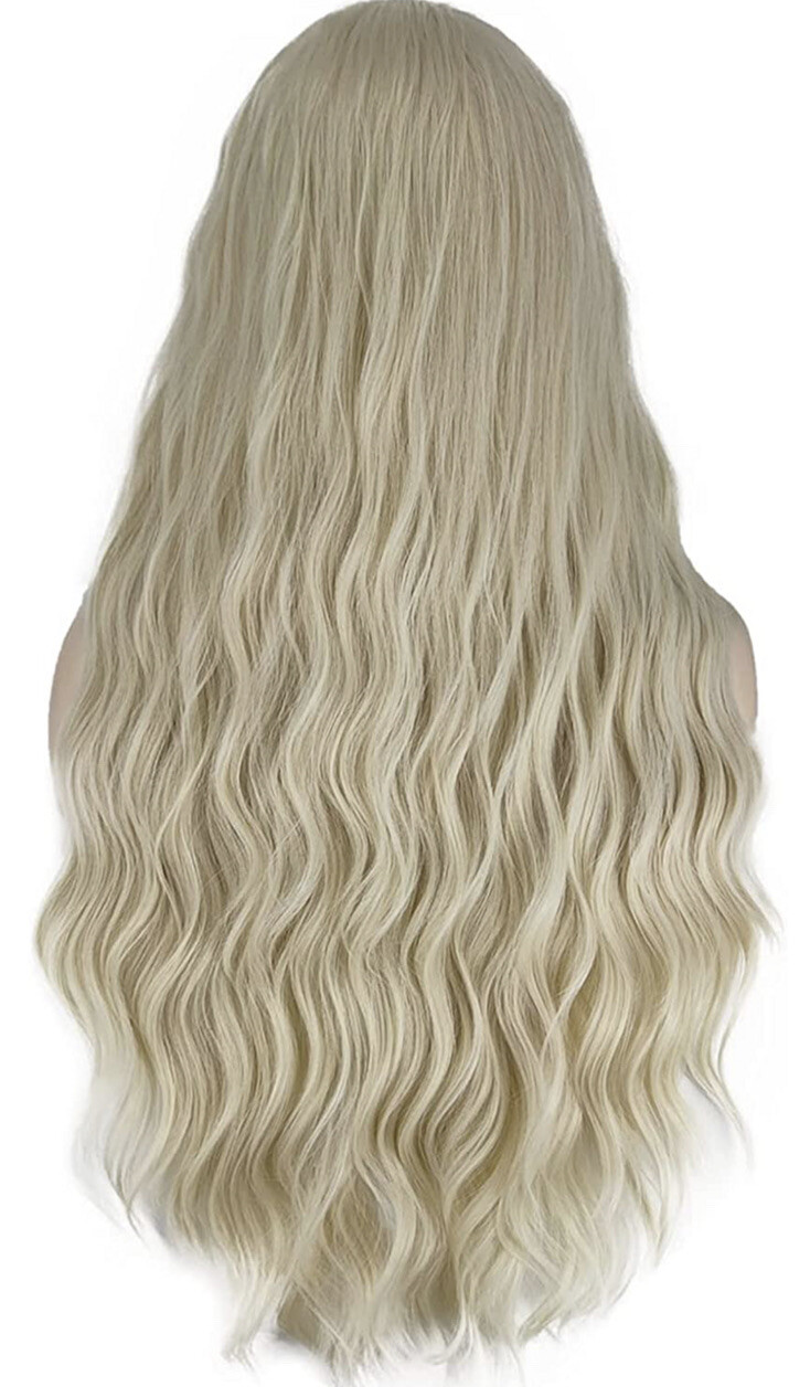 Sarah Sanderson Wig Long Blonde Synthetic Adjustable Straps Halloween