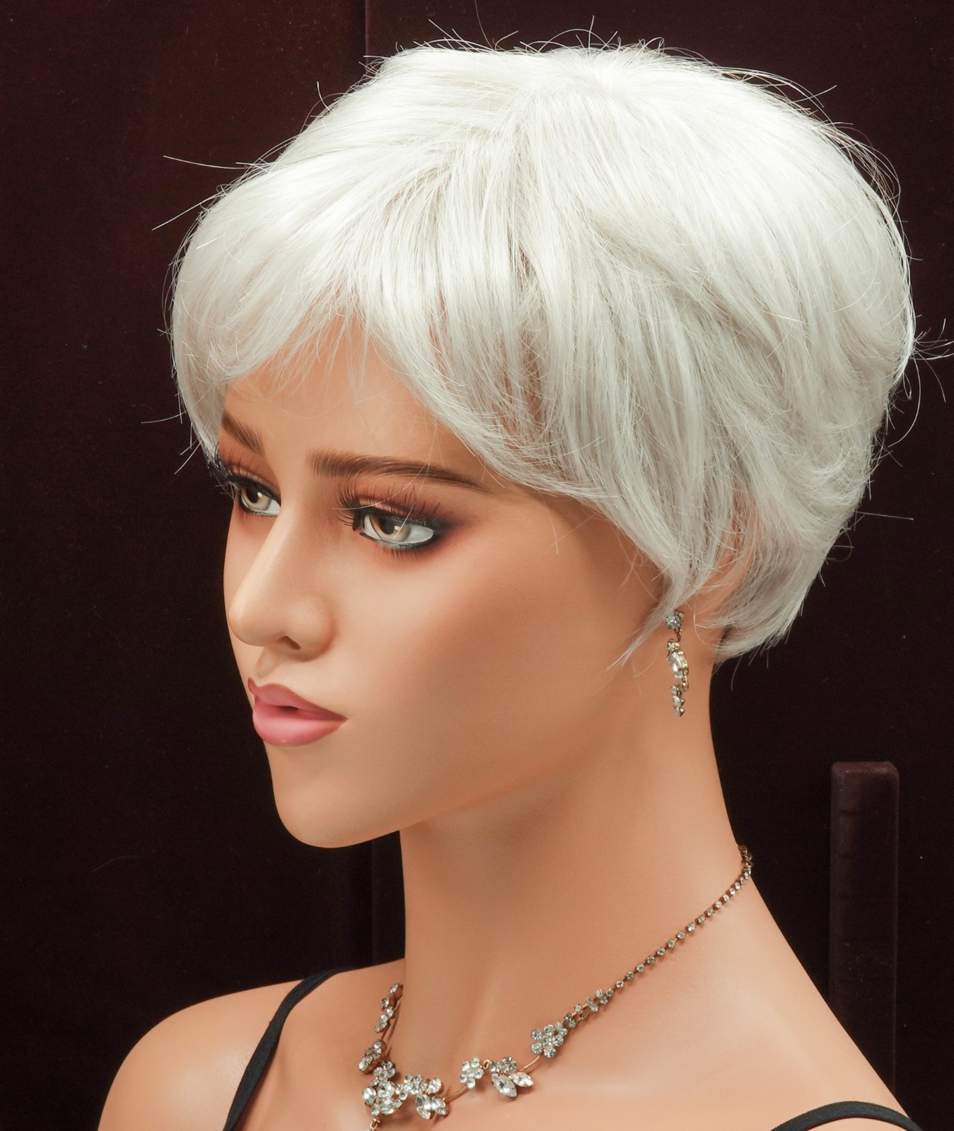 CARA 100 DELUXE Wig by ELLEN WILLE, 60 White Mix CLEARANCE Mono Top + Lace Front