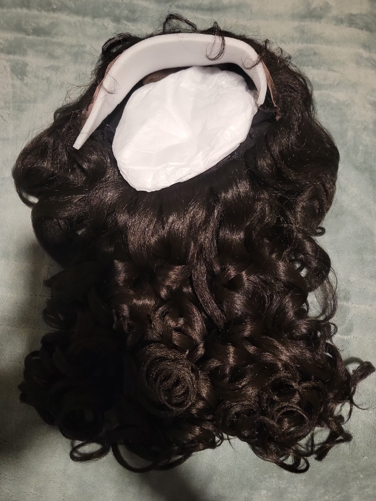13×6 22in Body Wave Lace Front Wigs Veralux Fiber Blend Pre Plucked 250% Density
