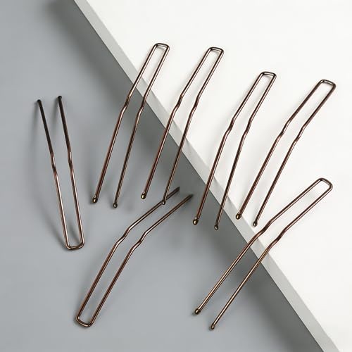 36Pcs Hair Pins for Buns & Updos – Large Bobby Brown – Curved