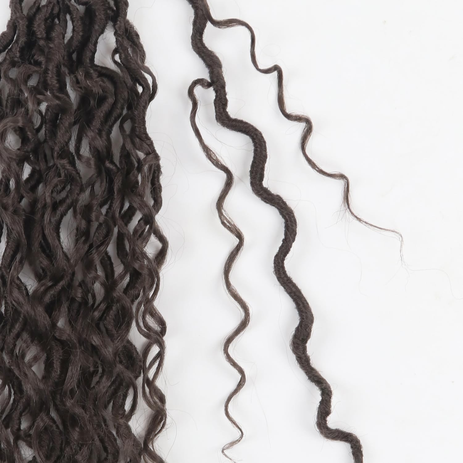 Goddess Locs Crochet Hairvemet 14 Inch 9 Packs Synthetic Faux Locs Crochet