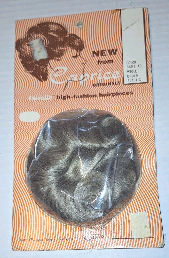 vintage caprice originals Hair wiglet SIP color grey Hong Kong