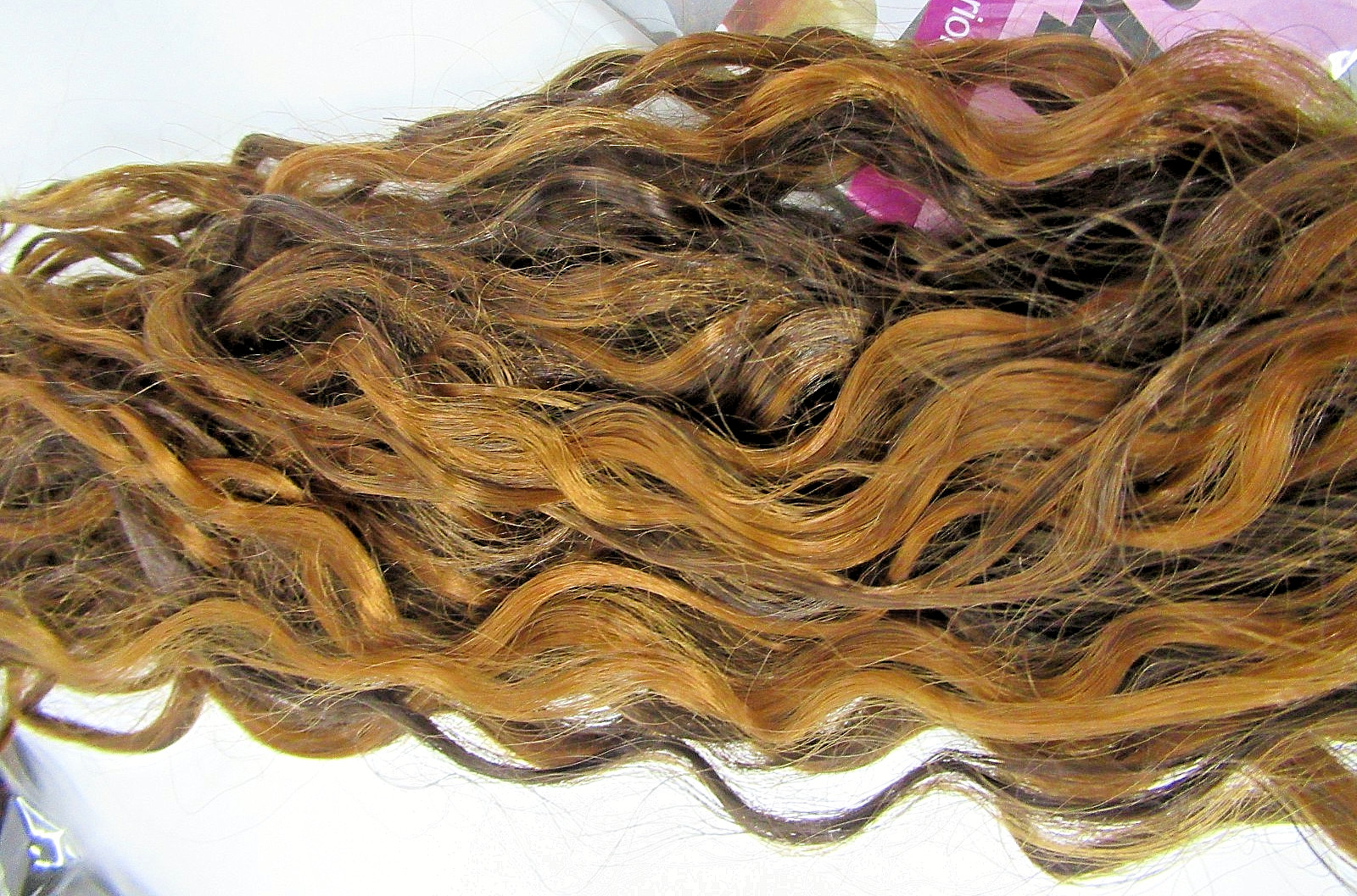 Brown Curly Hair Bundles, 24″, 26″ & 28″ Synthetic
